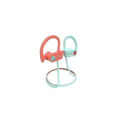   Letscom U8I Bluetooth 5.0 sztereó sport kék-narancssárga headset szövet táskával