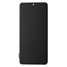   Samsung A715 Galaxy A71 (2020) fekete LCD kijelző érintővel és kerettel (OLED, SS)