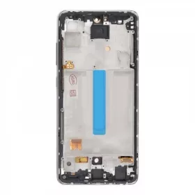   Samsung A525 Galaxy A52 4G fekete LCD kijelző érintővel és kerettel