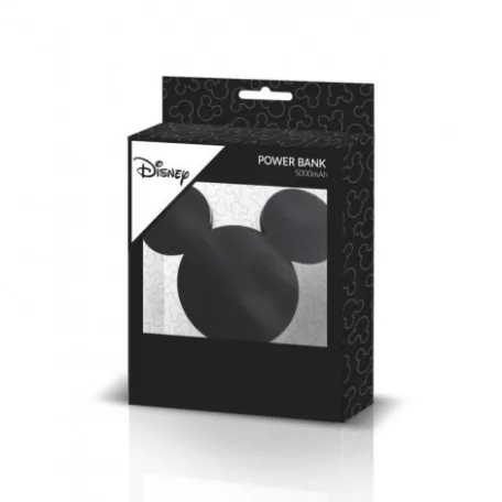 Disney Power Bank - Mickey Classic 5000mAh fekete 5W