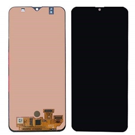 Samsung A307F Galaxy A30S (2019) fekete LCD kijelző érintővel