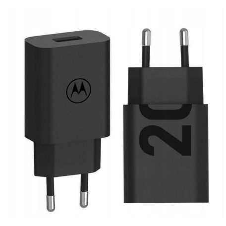 Motorola MC-202 fekete gyári hálózati 3A töltő USB-A csatlakozóval 20W