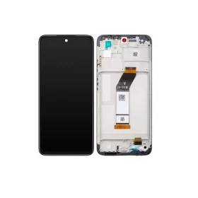   Xiaomi Redmi 10 fekete gyári LCD kijelző érintővel és kerettel
