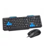 Astrum KC110 Gaming vezetékes billentyűzet + egér combo kit USB ANGOL kiosztás