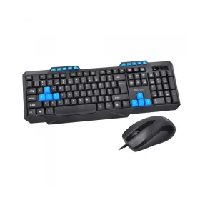   Astrum KC110 Gaming vezetékes billentyűzet + egér combo kit USB ANGOL kiosztás