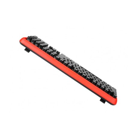 Astrum KW300 vezeték nélküli billentyűzet + egér combo kit ANGOL kiosztás piros