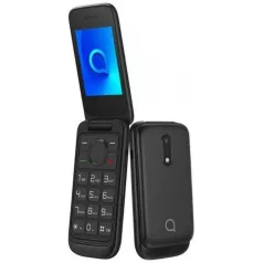   Alcatel 2053D nagygombos, dual sim-es, kártyafüggetlen kinyitható mobiltelefon fekete