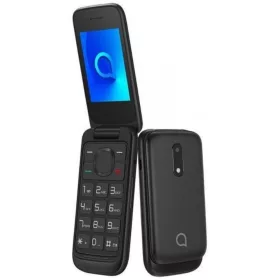   Alcatel 2053D nagygombos, dual sim-es, kártyafüggetlen kinyitható mobiltelefon fekete