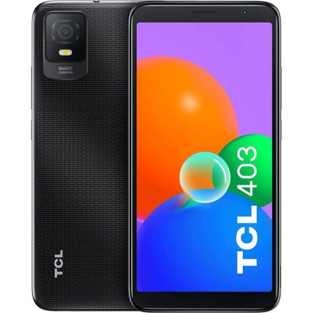 Alcatel TCL 403 2/32GB érintős mobiltelefon, kártyafüggetlen, fekete