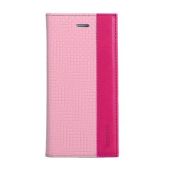   Astrum MC670 DIARY mágneszáras Samsung G930 Galaxy S7 könyvtok pink-sötétpink