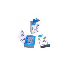   Astrum EB400 universal 3,5mm white, metal stereo headset with noise reduction microphone, premium sound A11040-Q