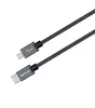 Astrum UT590 1M Type-C - micro USB strapabíró adatkábel A53059-B