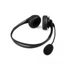 Astrum HS750 Call center USB headphone with flexible noise-isolating microphone and soft leather earcups