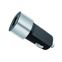   Astrum CC100 fekete - ezüst autós szivar töltő 1.0A 1xUSB A93010-S 5W