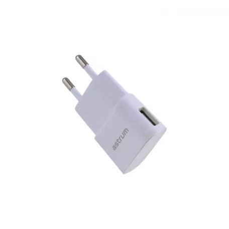 Astrum CH120 fehér hálózati töltőfej 5V 1.0A 1xUSB A92512-Q 5W