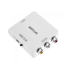 Astrum DA470 HDMI - AV CVBS adapter fehér (aktív)