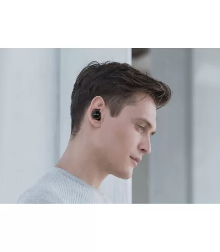 Astrum ET300 univerzális fekete bluetooth 4.1 MINI True Wireless sztereo fülhallgató szett mikrofonnal, dokkolóval, A10530-B