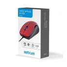 Astrum MU110 fekete-kék USB optikai egér