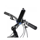 Astrum SH460 gumibevonatos univerzális biciklis okostelefon tartó 3,5" - 6,3" 360 fokban forgatható fekete/kék