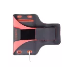 Astrum AB470 narancs vízálló sport telefontartó felkarra, önműködő LED világítással, 4,7"-ig