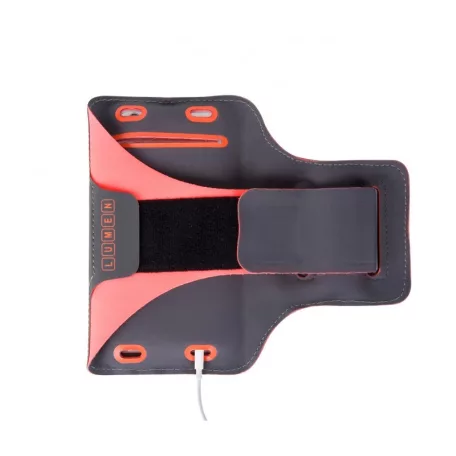 Astrum AB550 narancs vízálló sport telefontartó felkarra, önműködő LED világítással, 5,5"-ig