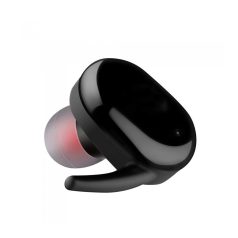   Astrum ET300 V2 univerzális fekete bluetooth 4.1 MINI sztereo fülhallgató szett mikrofonnal, dokkolóval, IOS/android A10530-B