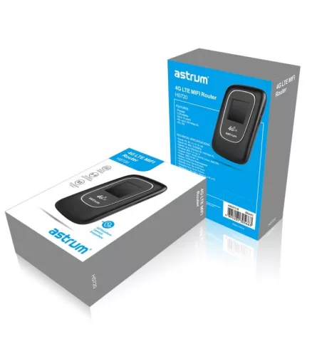 Astrum HS720 hordozható kártyafüggetlen 4G LTE MiFi hotspot (WiFi router)