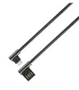 Astrum UM350 1,2M kétoldalas USB - kétoldalas micro USB strapabíró high speed 90?-os adatkábel fekete