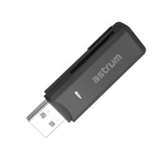   Astrum CR030 Card Reader USB3.0 microSD/SD/MMC/RS-MMC/Mini SD Black