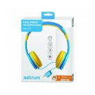 Astrum HS150 3,5 JACK HEADSET KIDS SAFE 85DB STAR BLUE