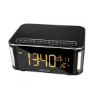 Astrum ST250 multifunkciós bluetooth v3.0 hangszóró ébresztőórával, FM rádióval, micro SD olvasóval, AUX, 10W