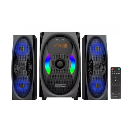 Astrum MS500 2.1 multimédia hangfal szett távirányítóval Bluetooth/FM/USB/kártyaolvasó/equalizer 120W