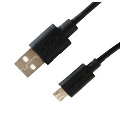   Astrum USB - micro USB bliszteres adatkábel fekete 1.2M 2A UD200