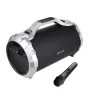 Astrum ST400 hordozható karaoke bluetooth hangszóró FM rádióval, micro SD olvasóval, mikrofonnal, AUX, USB, 25W