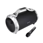 Astrum ST400 hordozható karaoke bluetooth hangszóró FM rádióval, micro SD olvasóval, mikrofonnal, AUX, USB, 25W