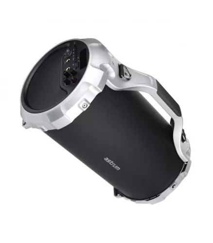 Astrum ST400 hordozható karaoke bluetooth hangszóró FM rádióval, micro SD olvasóval, mikrofonnal, AUX, USB, 25W