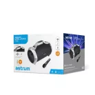 Astrum ST400 hordozható karaoke bluetooth hangszóró FM rádióval, micro SD olvasóval, mikrofonnal, AUX, USB, 25W