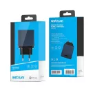 Astrum CH310 QC 3.0 fekete hálózati gyorstöltő (Quick Charge) 1xUSB 3,0A 18W