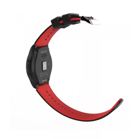 Astrum SW300 okosóra magyar menüvel, IP67, pulzusmérés, hívásértesítő, időjárás, Ios/Android kompatibilis, fekete-piros