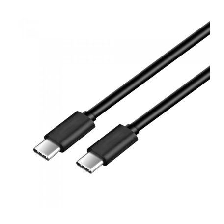 Astrum UT332 1,2m Type-C - Type-C csomagolt adatkábel, USB 2.0, 2A, fekete
