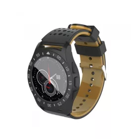   Astrum SW300 okosóra magyar menüvel, IP67, pulzusmérés, hívásértesítő, időjárás, Ios/Android kompatibilis, fekete-barna