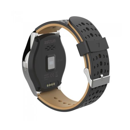 Astrum SW300 okosóra magyar menüvel, IP67, pulzusmérés, hívásértesítő, időjárás, Ios/Android kompatibilis, fekete-barna