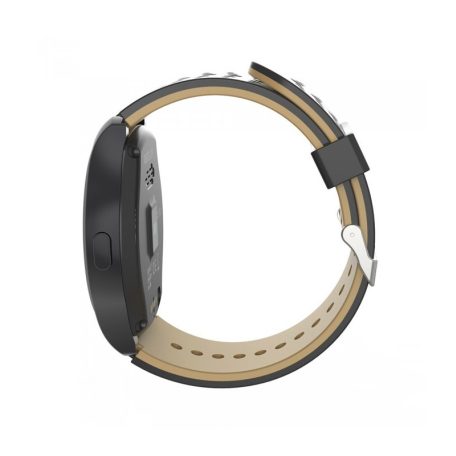 Astrum SW300 okosóra magyar menüvel, IP67, pulzusmérés, hívásértesítő, időjárás, Ios/Android kompatibilis, fekete-barna