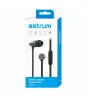 Astrum EB410 univerzális 3,5mm szürke fémházas sztereó headset zajszűrős mikrofonnal, prémium hangzással, slim kábellel