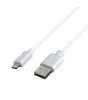Astrum USB - micro USB fehér csomagolt adatkábel 1.5M CB-U2ATD15 UD115