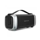 Astrum ST370 fekete hordozható bluetooth hangszóró FM rádióval, micro SD olvasóval, karpánttal, AUX, USB, EQ, 25W