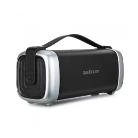   Astrum ST370 fekete hordozható bluetooth hangszóró FM rádióval, micro SD olvasóval, karpánttal, AUX, USB, EQ, 25W