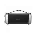 Astrum ST370 fekete hordozható bluetooth hangszóró FM rádióval, micro SD olvasóval, karpánttal, AUX, USB, EQ, 25W
