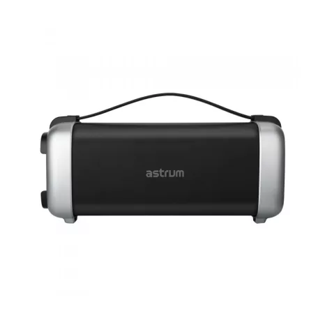 Astrum ST370 fekete hordozható bluetooth hangszóró FM rádióval, micro SD olvasóval, karpánttal, AUX, USB, EQ, 25W