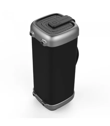 Astrum ST370 fekete hordozható bluetooth hangszóró FM rádióval, micro SD olvasóval, karpánttal, AUX, USB, EQ, 25W